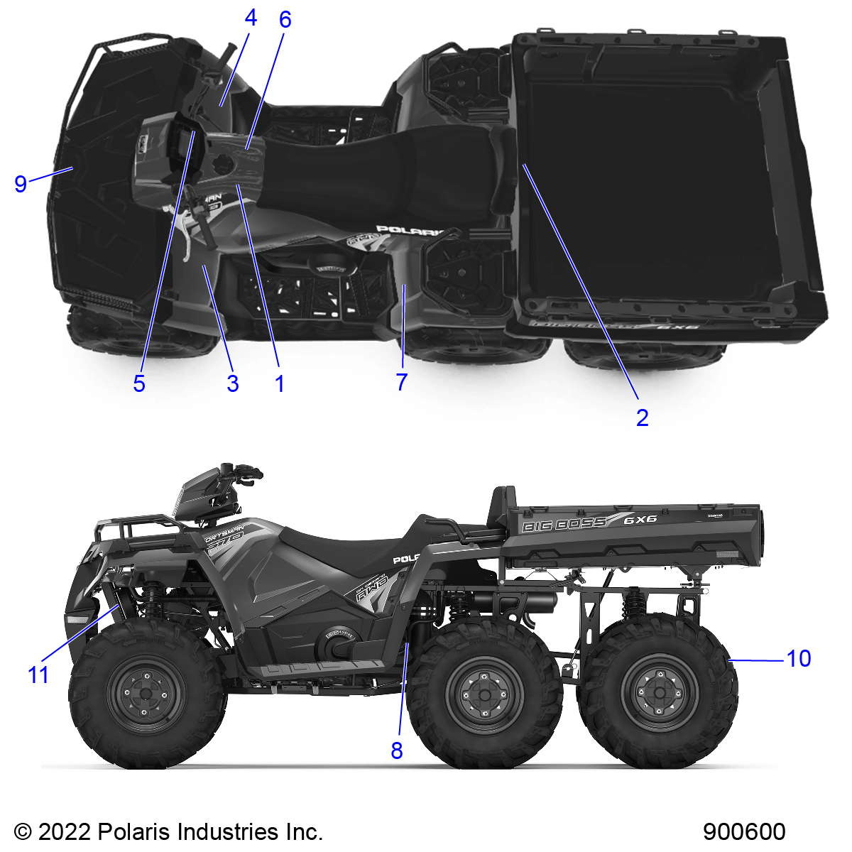 BODY, DECALS GENERAL - A23S6E57F1/FK (900600)