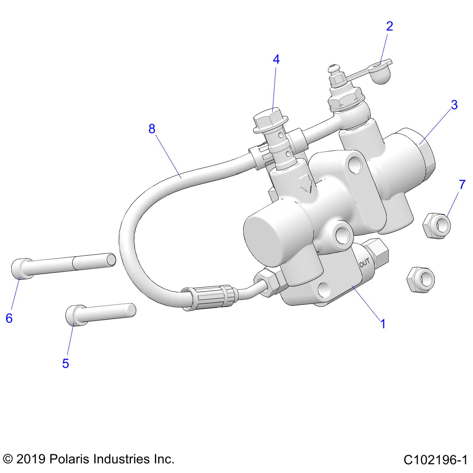 BRAKES, VALVE SYSTEM - A24SGS95CT/S95FT (C102196-1)