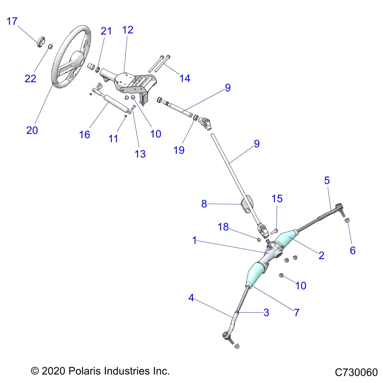 STEERING, STEERING ASM. - R21TAA99A1/A7/B1/B7 (C730060)