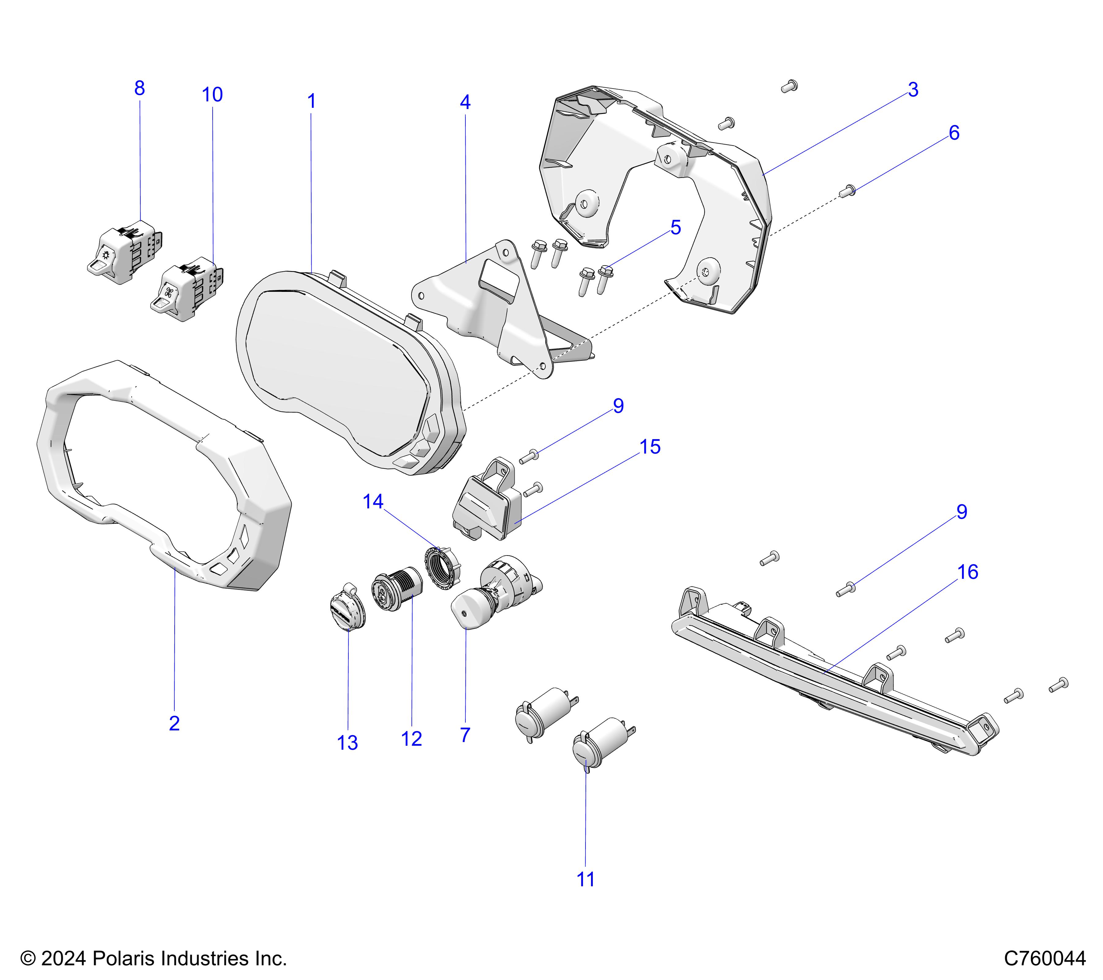 ELECTRICAL, DASH INSTRUMENTS, CONTROLS, & LIGHTING - Z25XPD92A/92B (C760044)