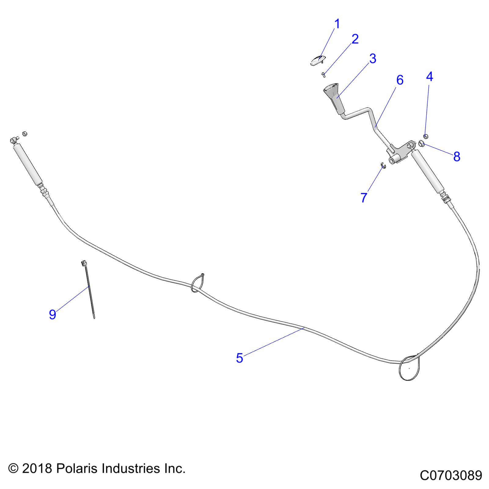 DRIVE TRAIN, GEAR SELECTOR - R20MAA57K1 (C0703089)