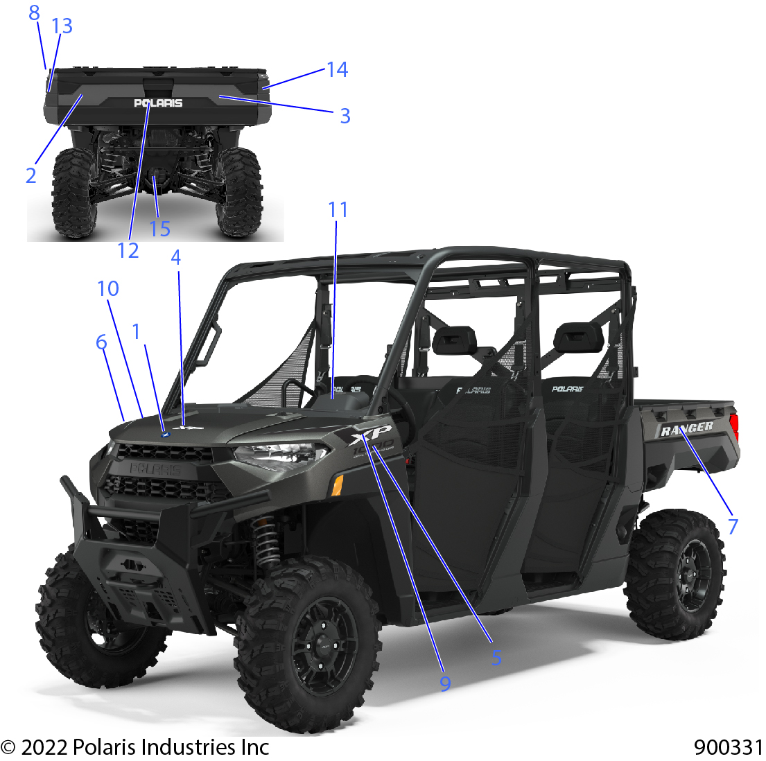 BODY, DECALS GRAPHIC - R22RSU99A9/AC/AM/AS/B9/BC/BM/BS (900331)