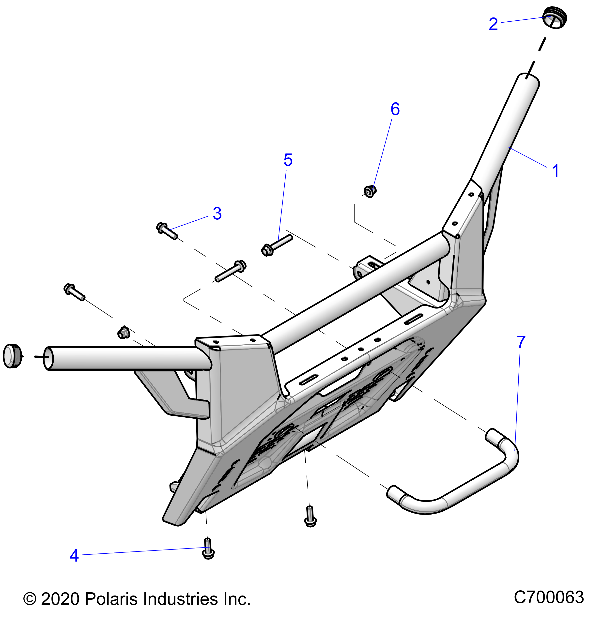 ACCESSORY, FRONT BUMPER - R21TAU99AP/AG/BP/BG (C700063)