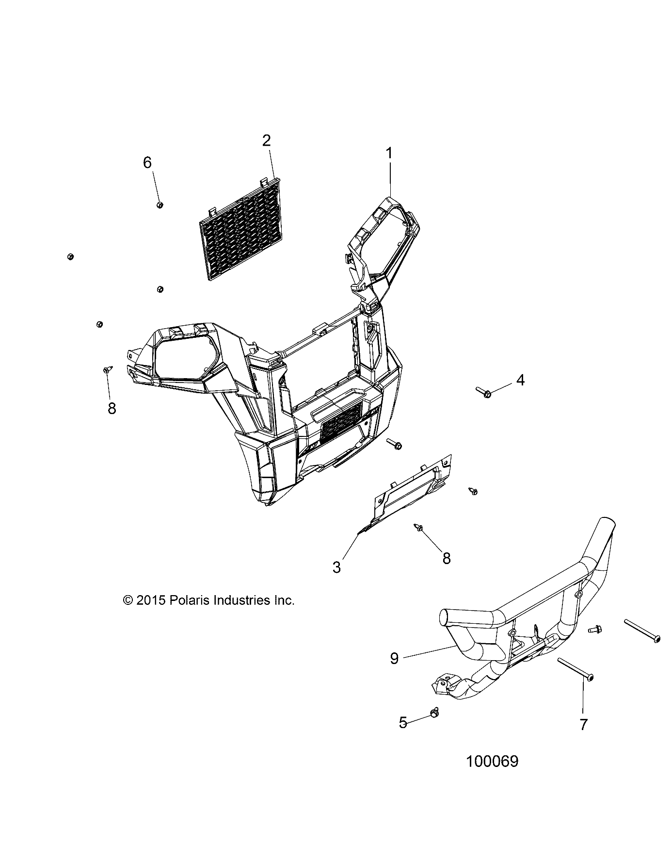 BODY, FRONT BUMPER - A16SVE95AA/AM