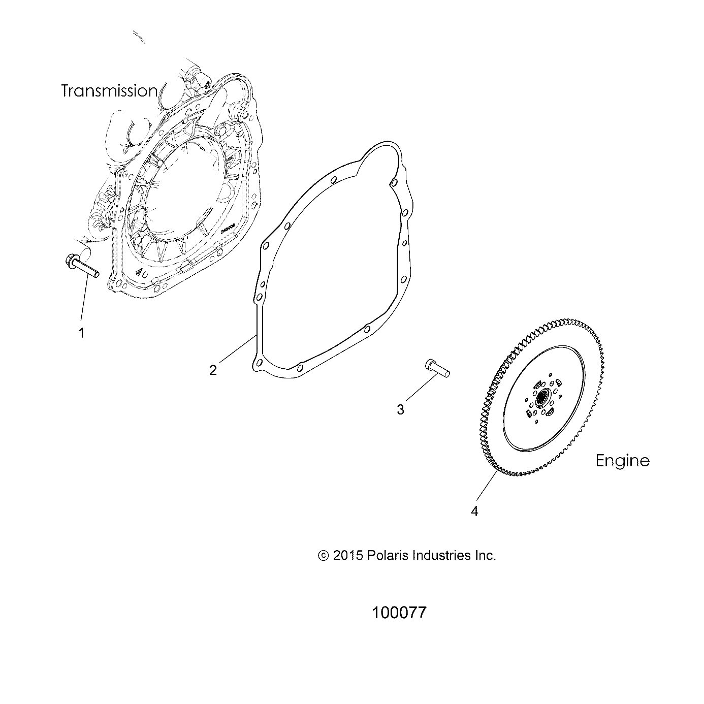 DRIVE TRAIN, DRIVE COUPLER (Built 3/02/11 and After) - A11ZX55FF (100077)