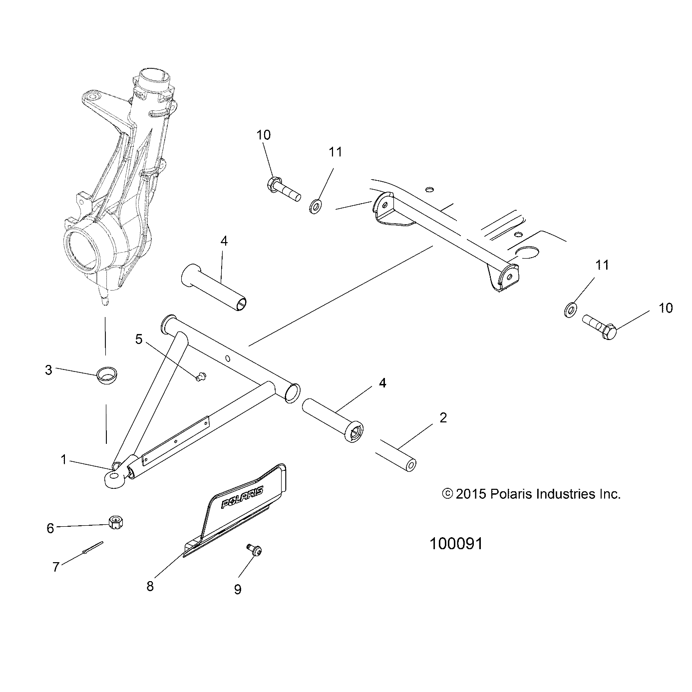 SUSPENSION, A-ARM and STRUT MOUNTING - A20SEA50A1/A5/CA1/CA5 (100091)