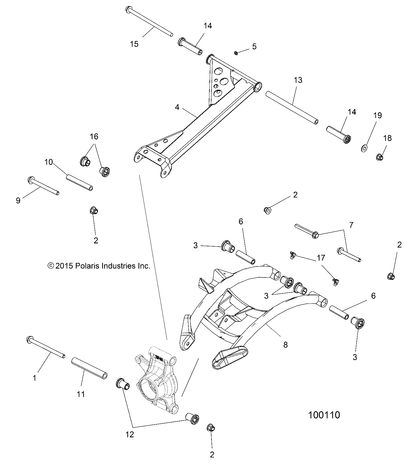 SUSPENSION, REAR - A17SXM95AM