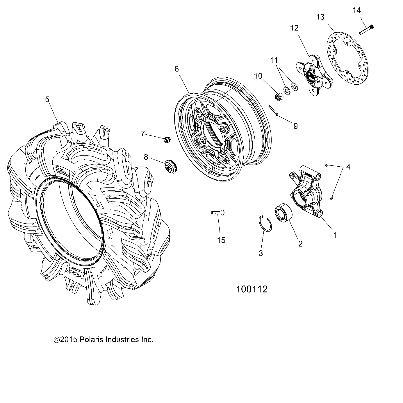 WHEELS, REAR and HUB - A17SXN85A5