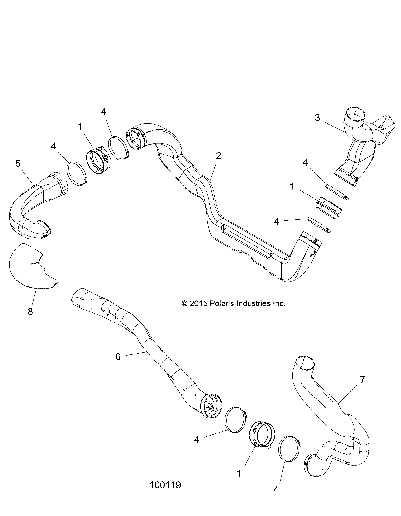 BODY, CLUTCH DUCTS - A16SXN85A3