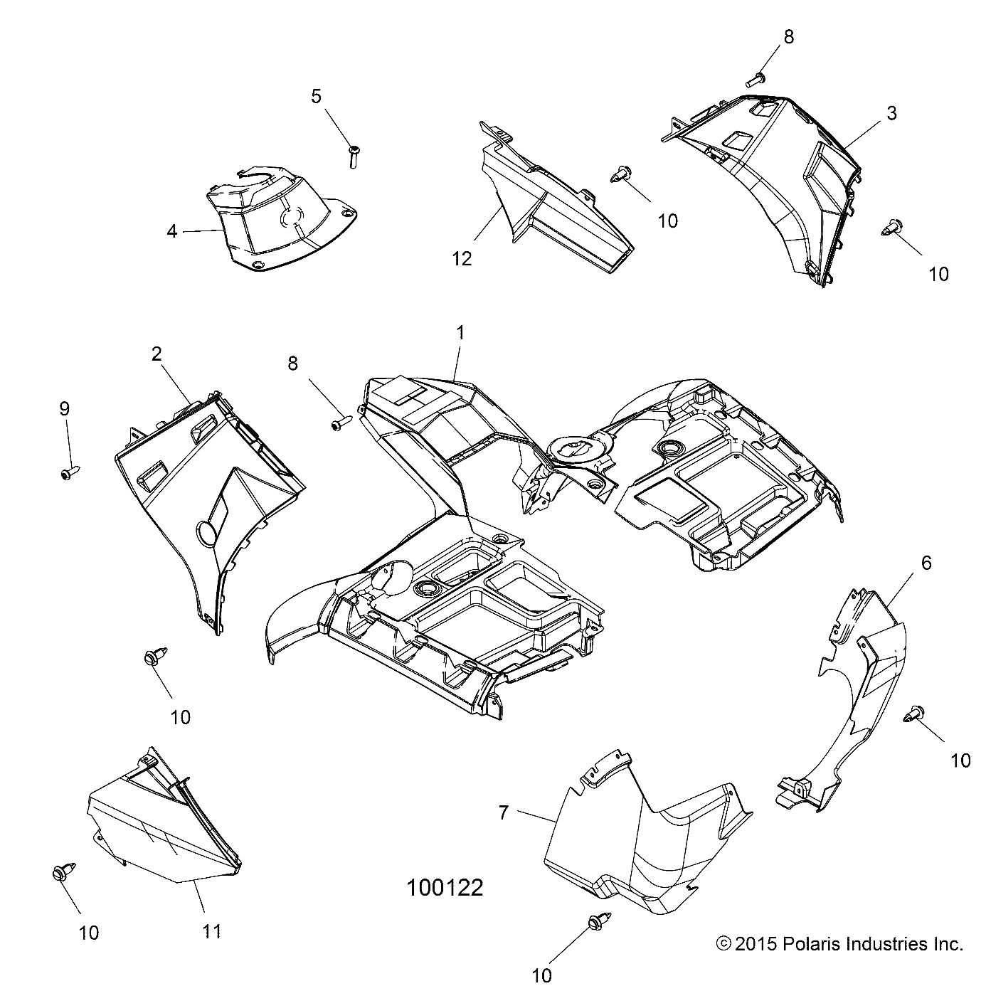 BODY, FRONT CAB - A16SXM95AL