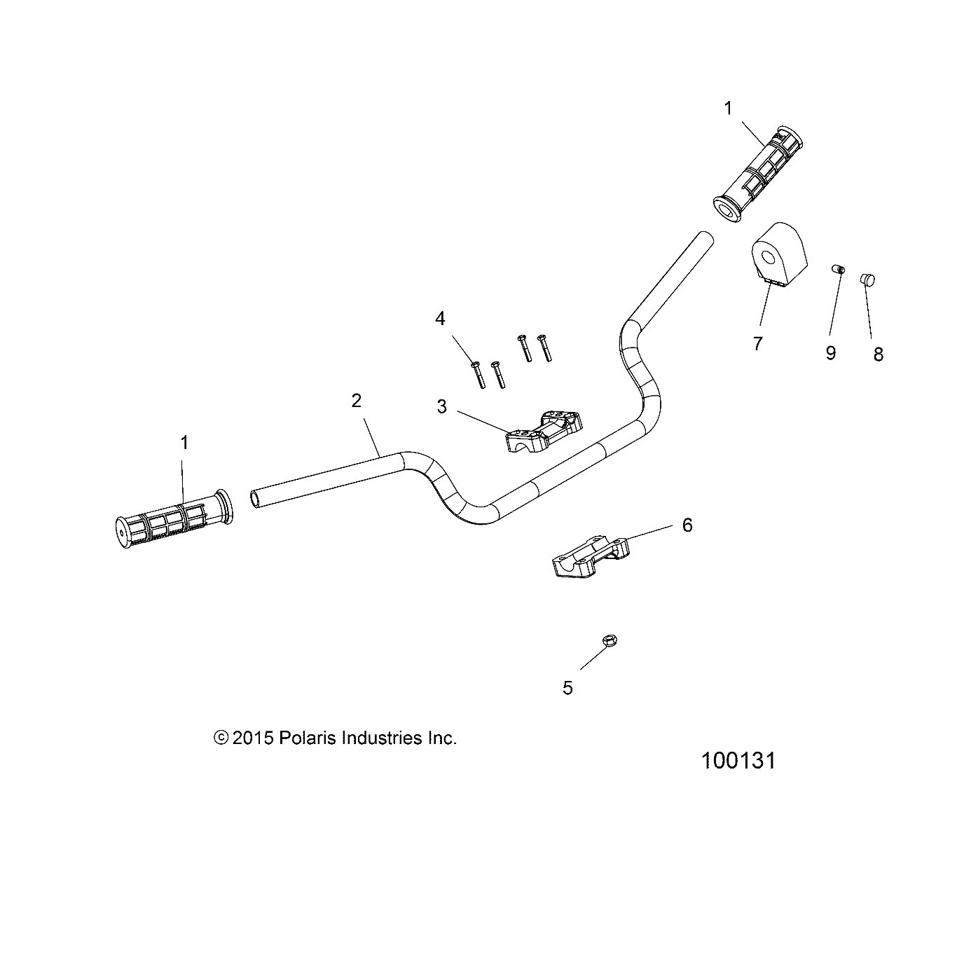 STEERING, HANDLEBAR and CONTROLS - A16SXN85A3