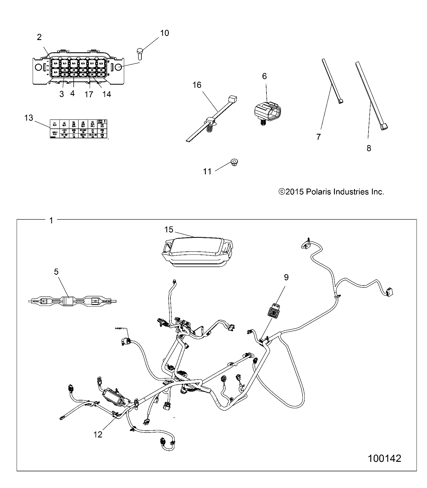 ELECTRICAL, HARNESS - A16SXM95AL