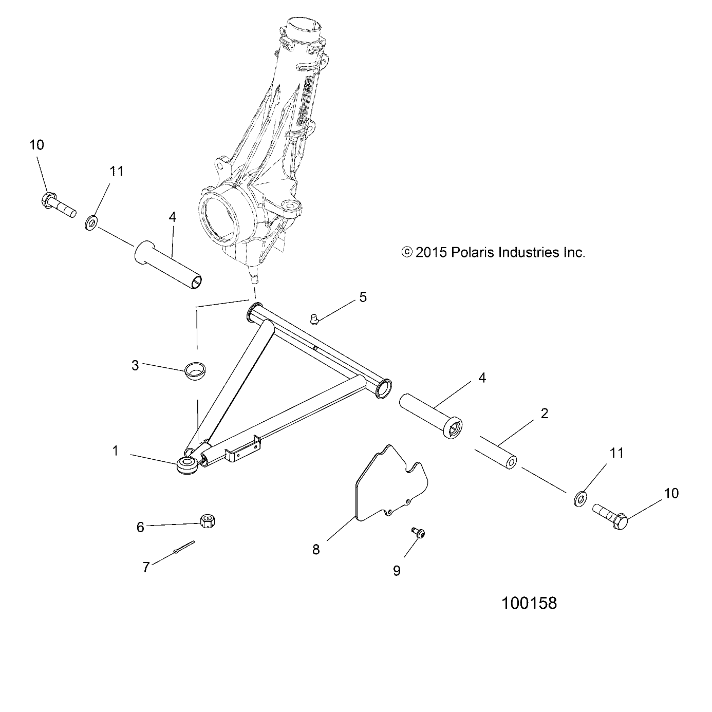 SUSPENSION, A-ARM and STRUT MOUNTING - A16DAA32A1/A7  (100158)