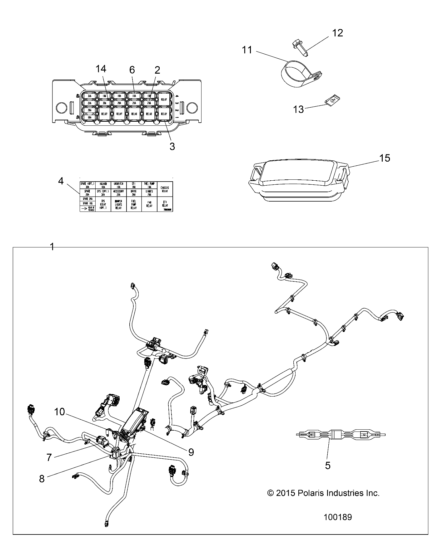 ELECTRICAL, HARNESS - A16SUH57N6 (100189)