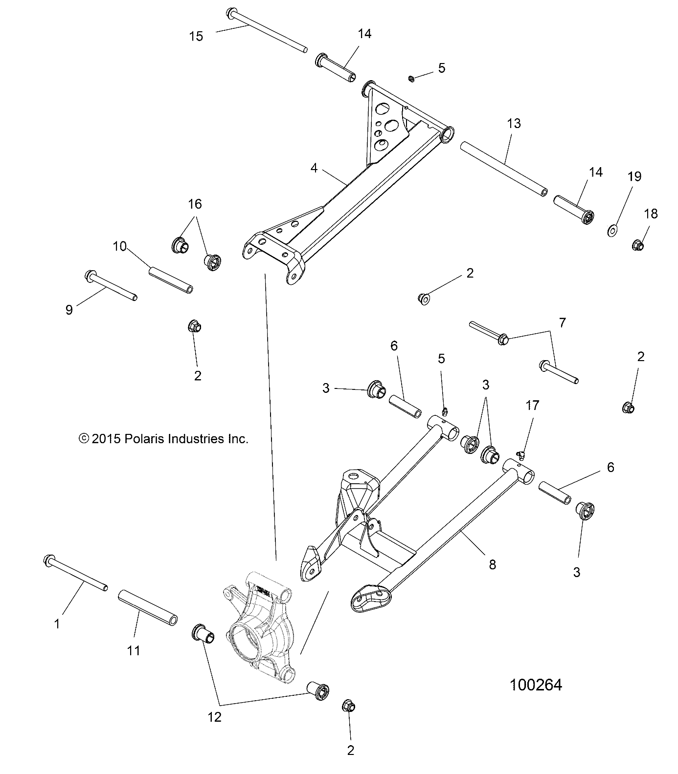 SUSPENSION, REAR - A18SYE85BB (100264)