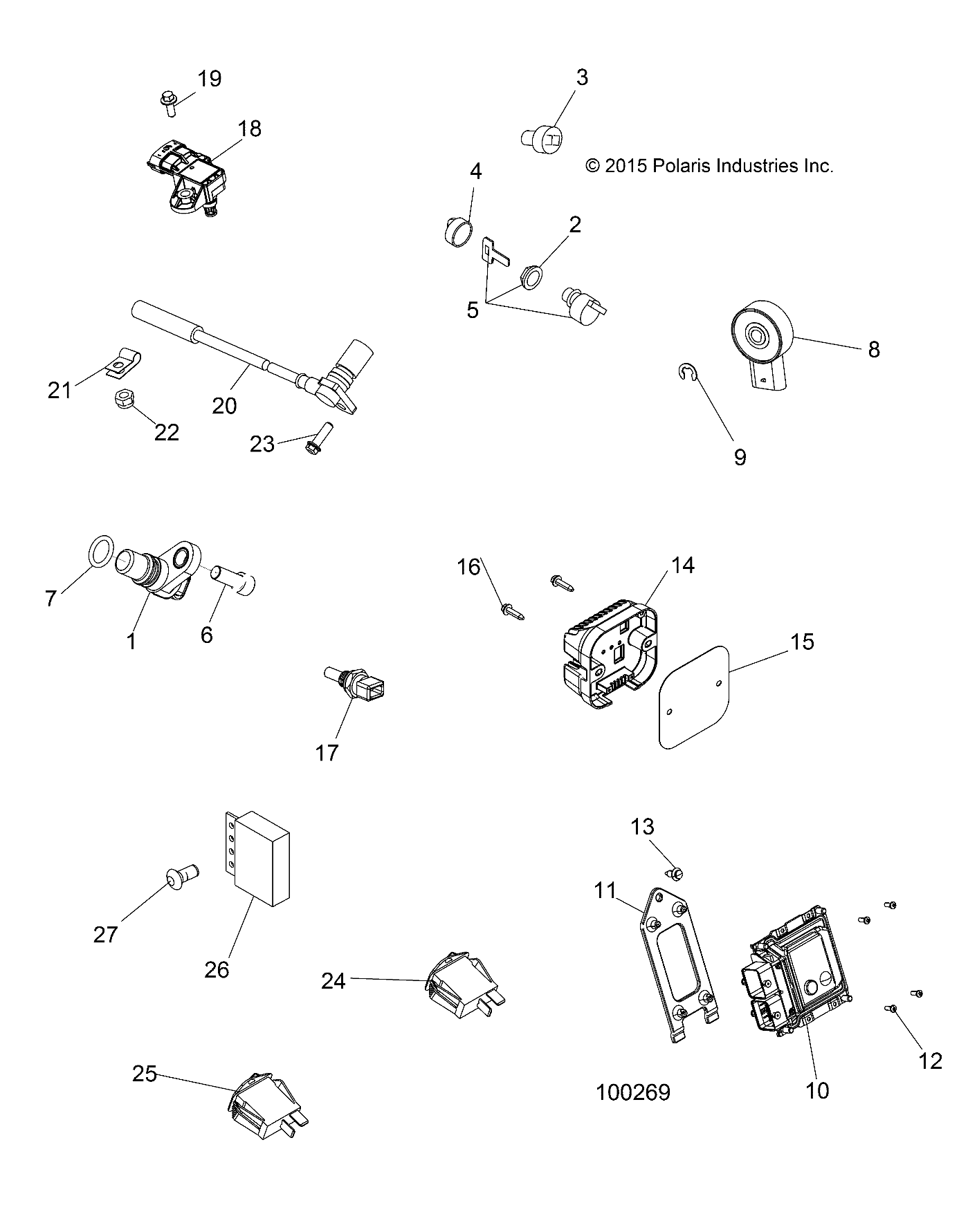 ELECTRICAL, SWITCHES, SENSORS and ECM - A16SES57F1/F2/SBT57F1