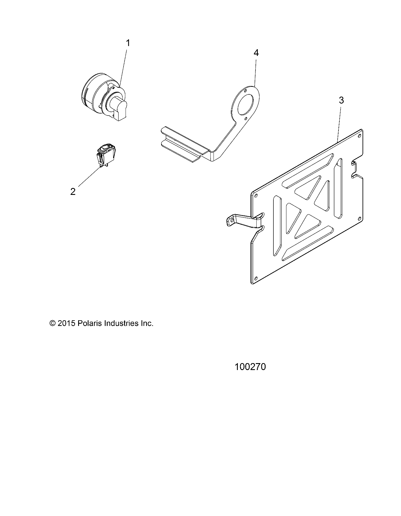 ELECTRICAL, FOG LAMP and FRONT LICENSE BRACKET - A16SES57F1/F2/SBT57F1