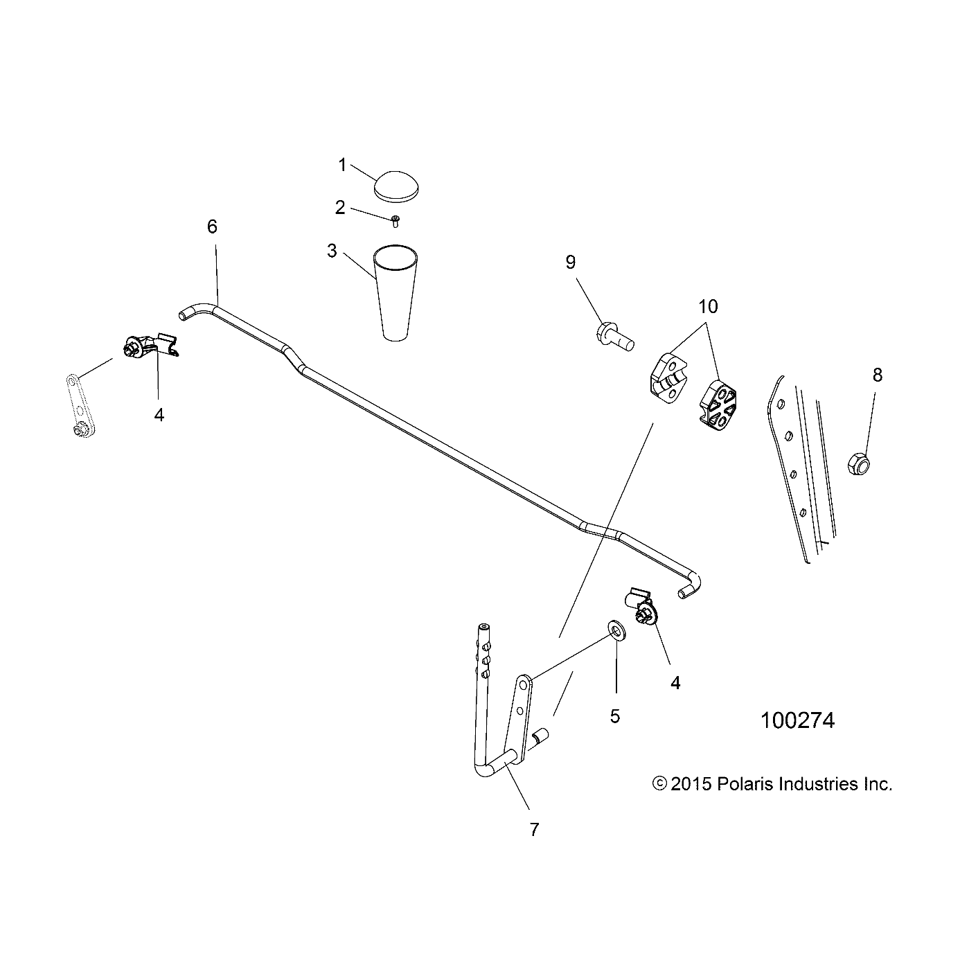 DRIVE TRAIN, GEAR SELECTOR - A16SEA57N1/N7/E57N1/E57N2/BA57N1