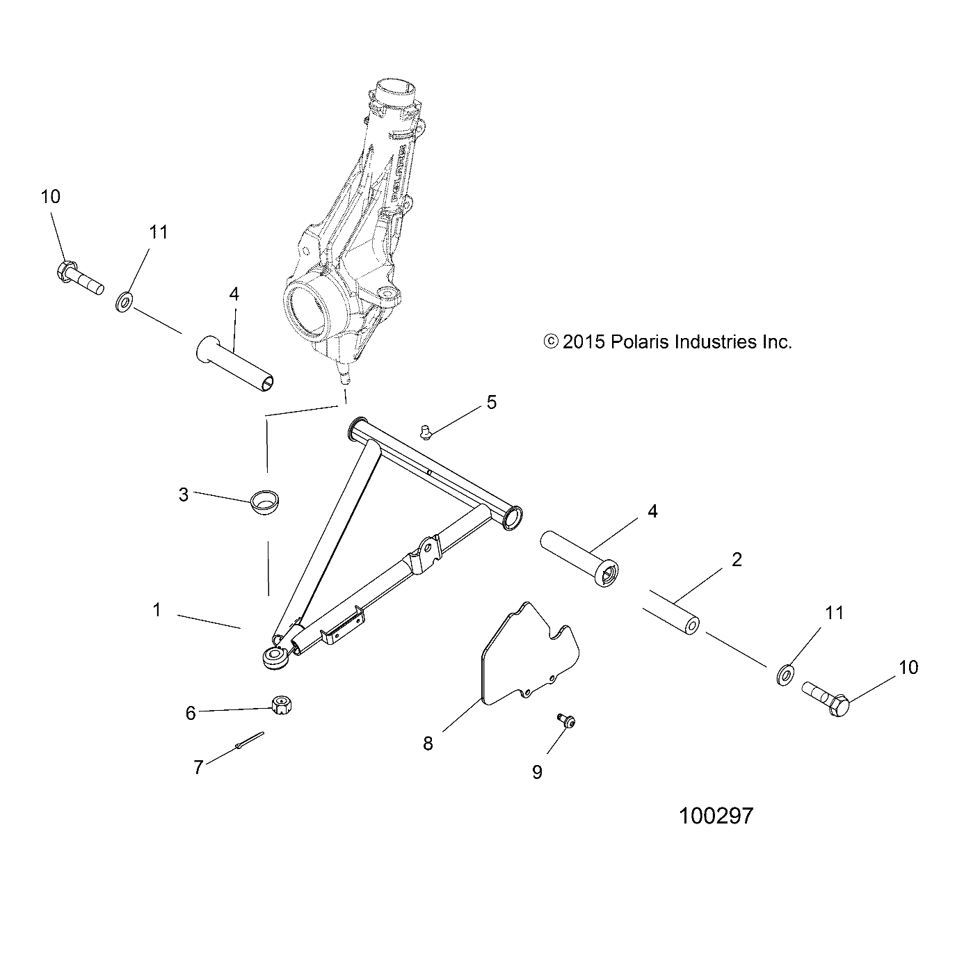 SUSPENSION, A-ARM and STRUT MOUNTING - A16DAE87AL (100297)