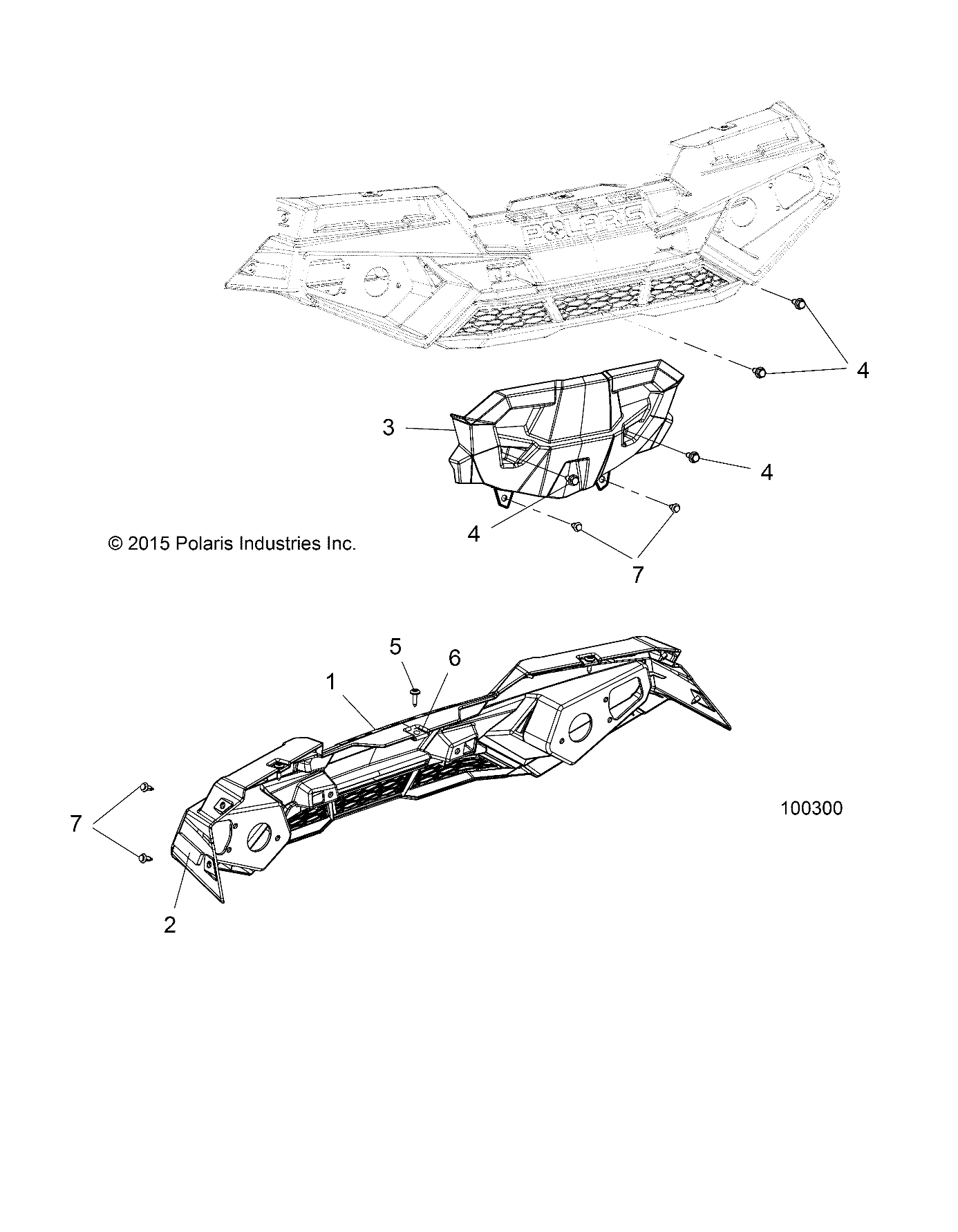 BODY, BUMPER, REAR - A16DAE87AL (100300)