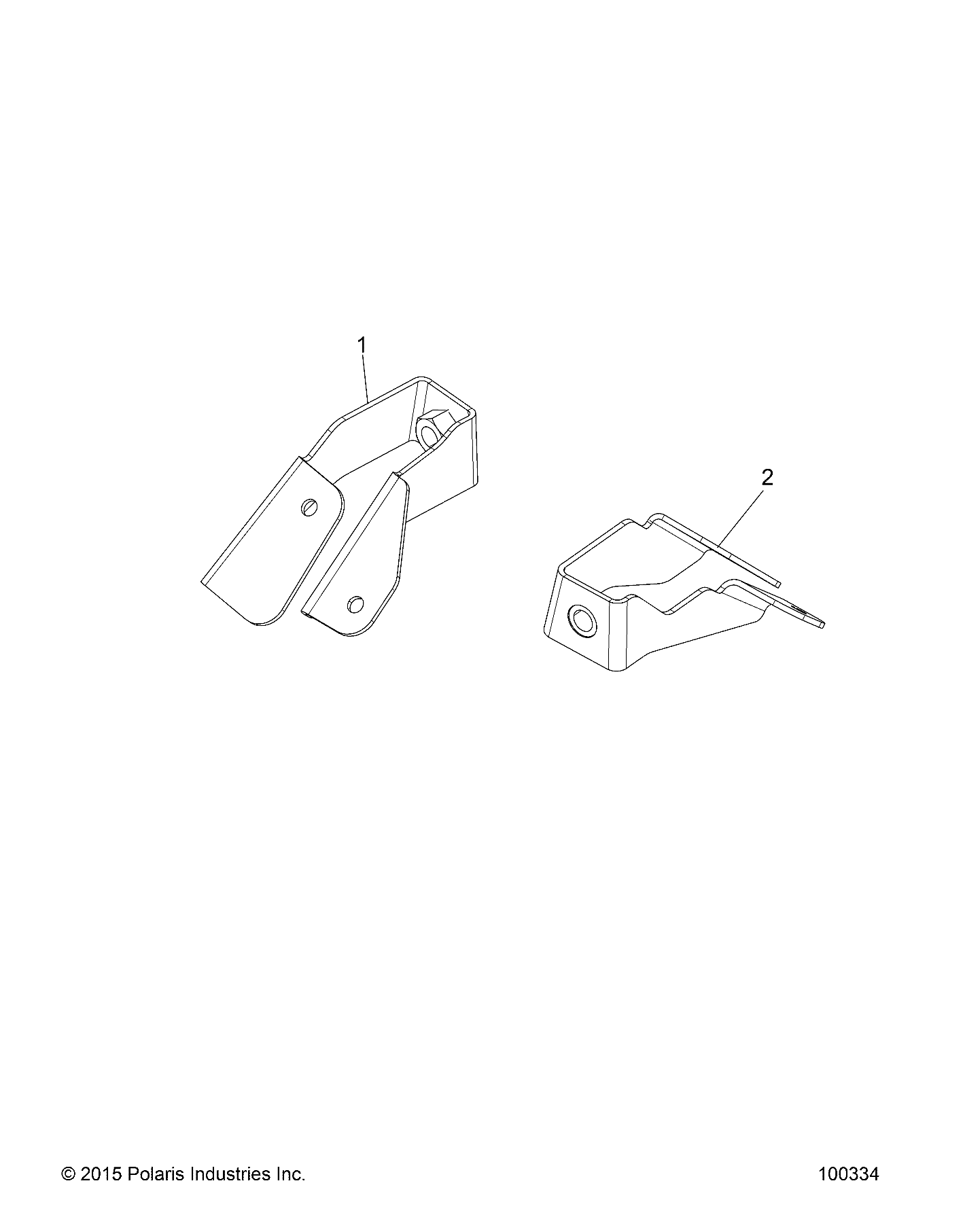 CHASSIS, SEATBELT ANCHORS - A16SDS57C2 (100334)