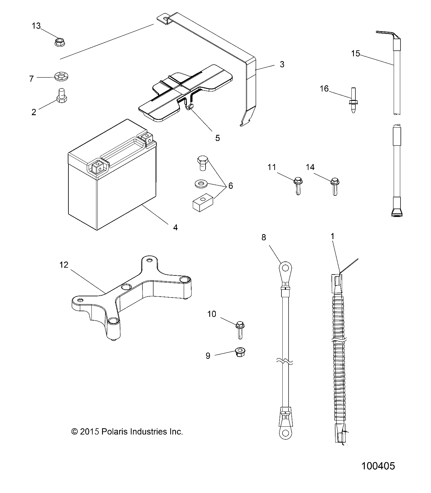 ELECTRICAL, BATTERY - A16SXS95FK