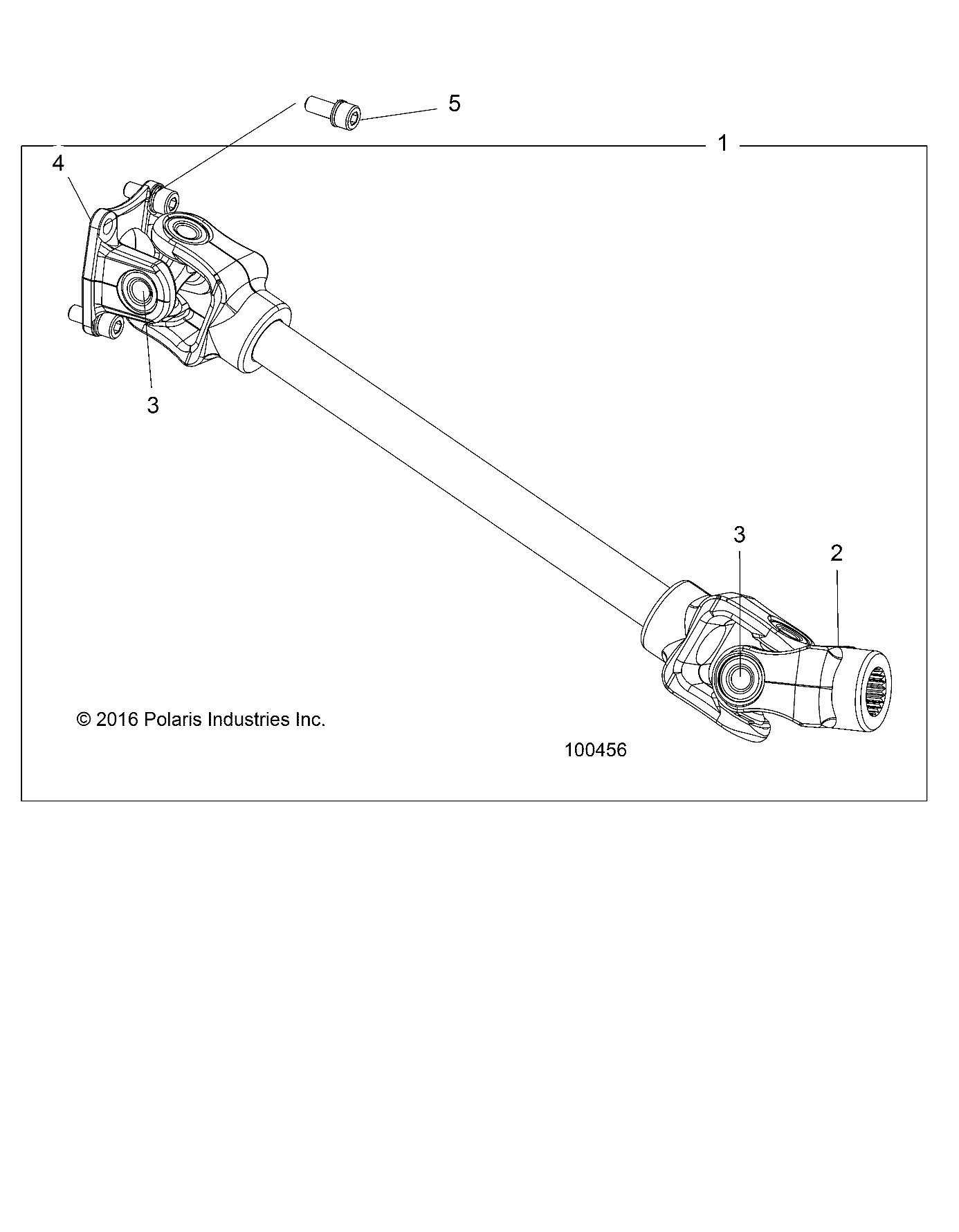 DRIVE TRAIN, REAR PROP SHAFT - A17S6E57A1