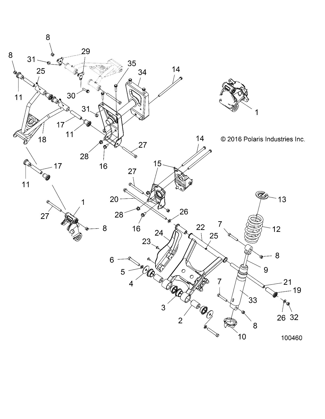 SUSPENSION, MID - A17S6E57A1