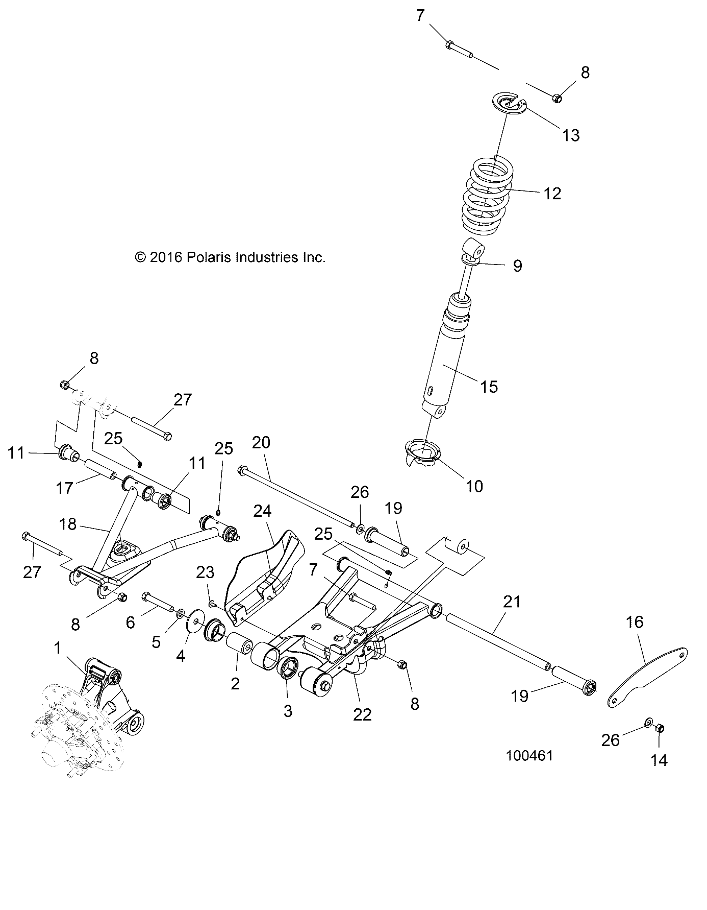 SUSPENSION, REAR - A17S6E57A1