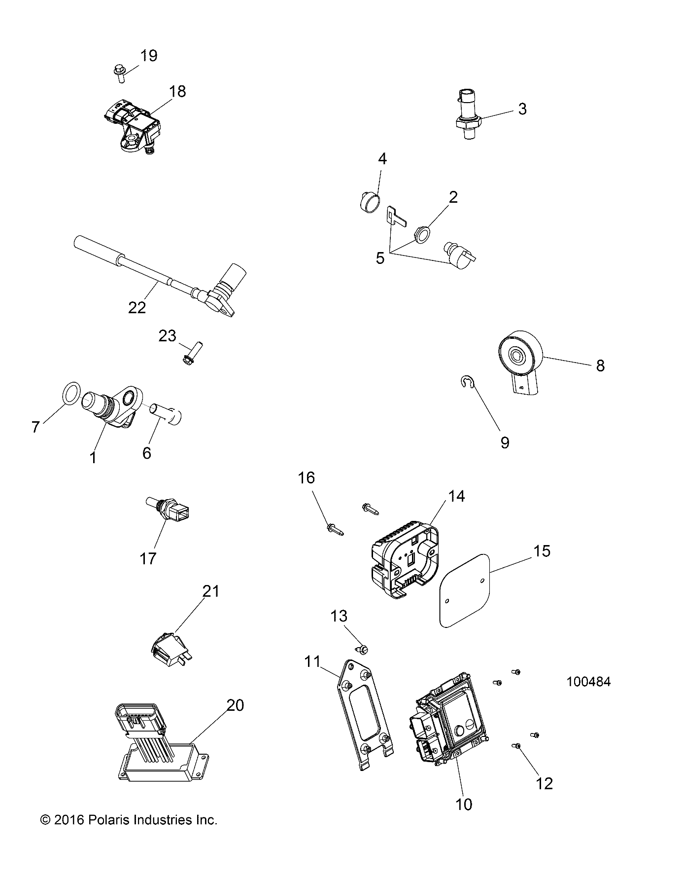 ELECTRICAL, SWITCHES, SENSORS and ECM - A19S6E57F1/FL