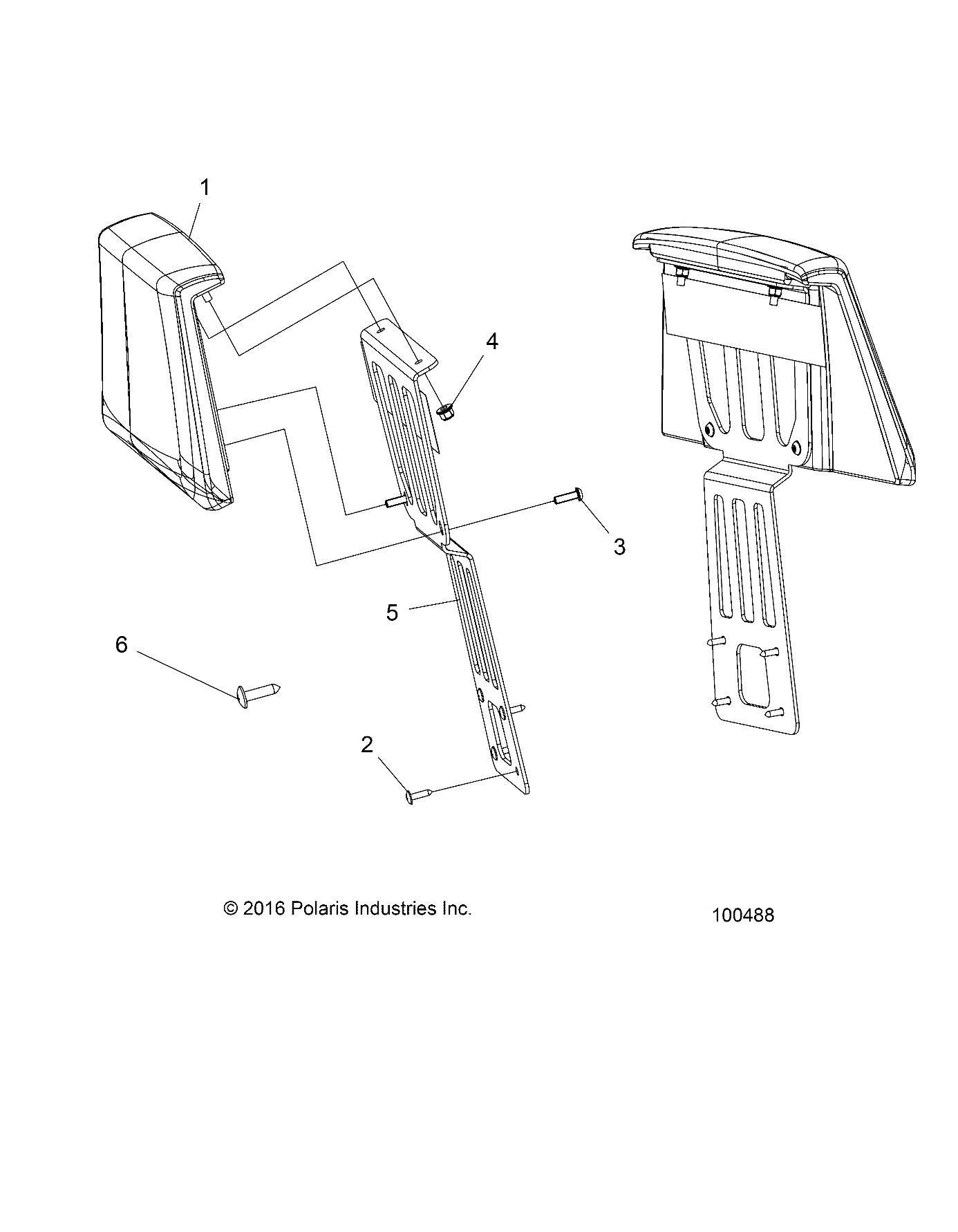 BODY, BOX BACKREST - A20S6E57F1/FL (100488)