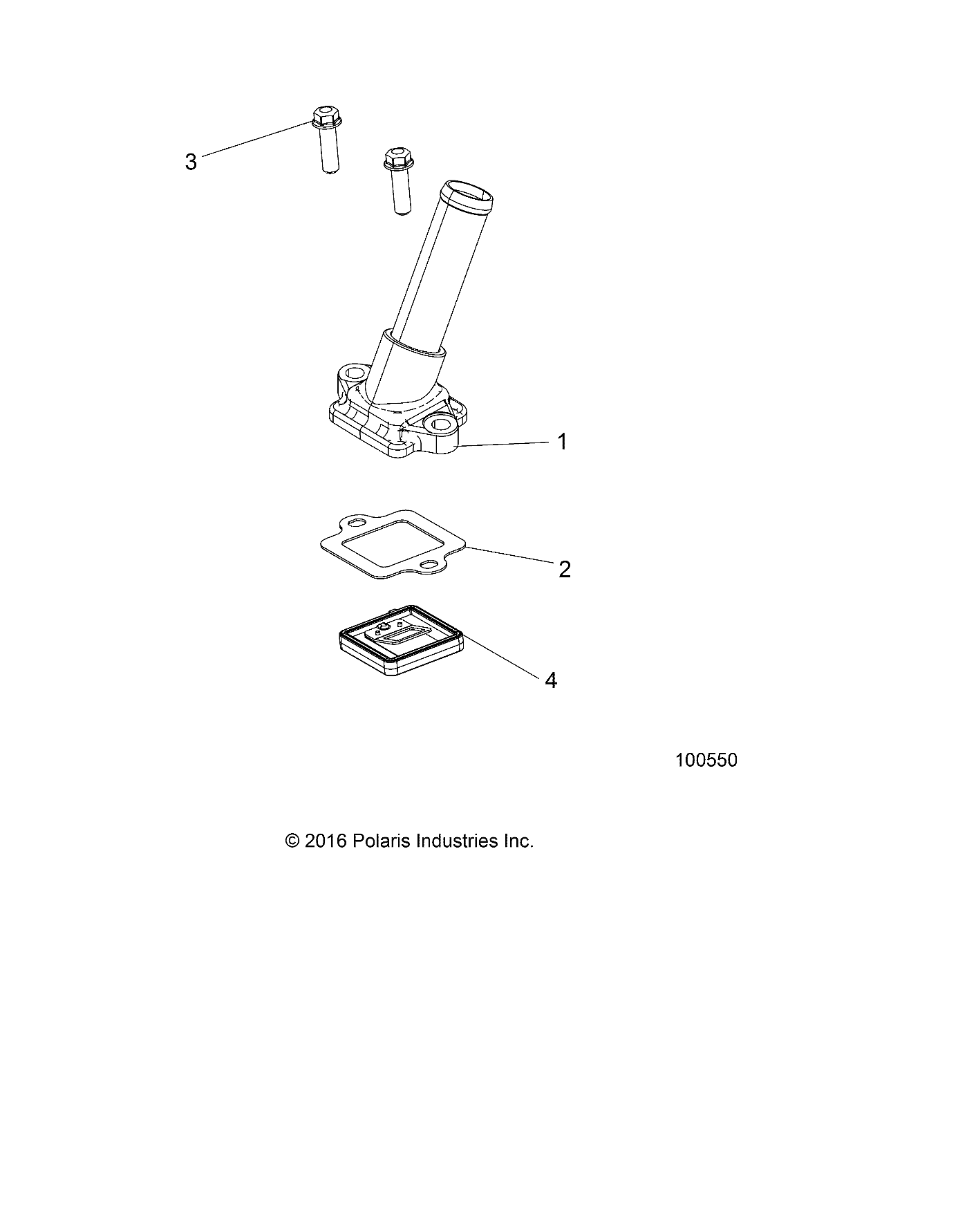 ENGINE, BREATHER - A17DAA57F5 (100550)