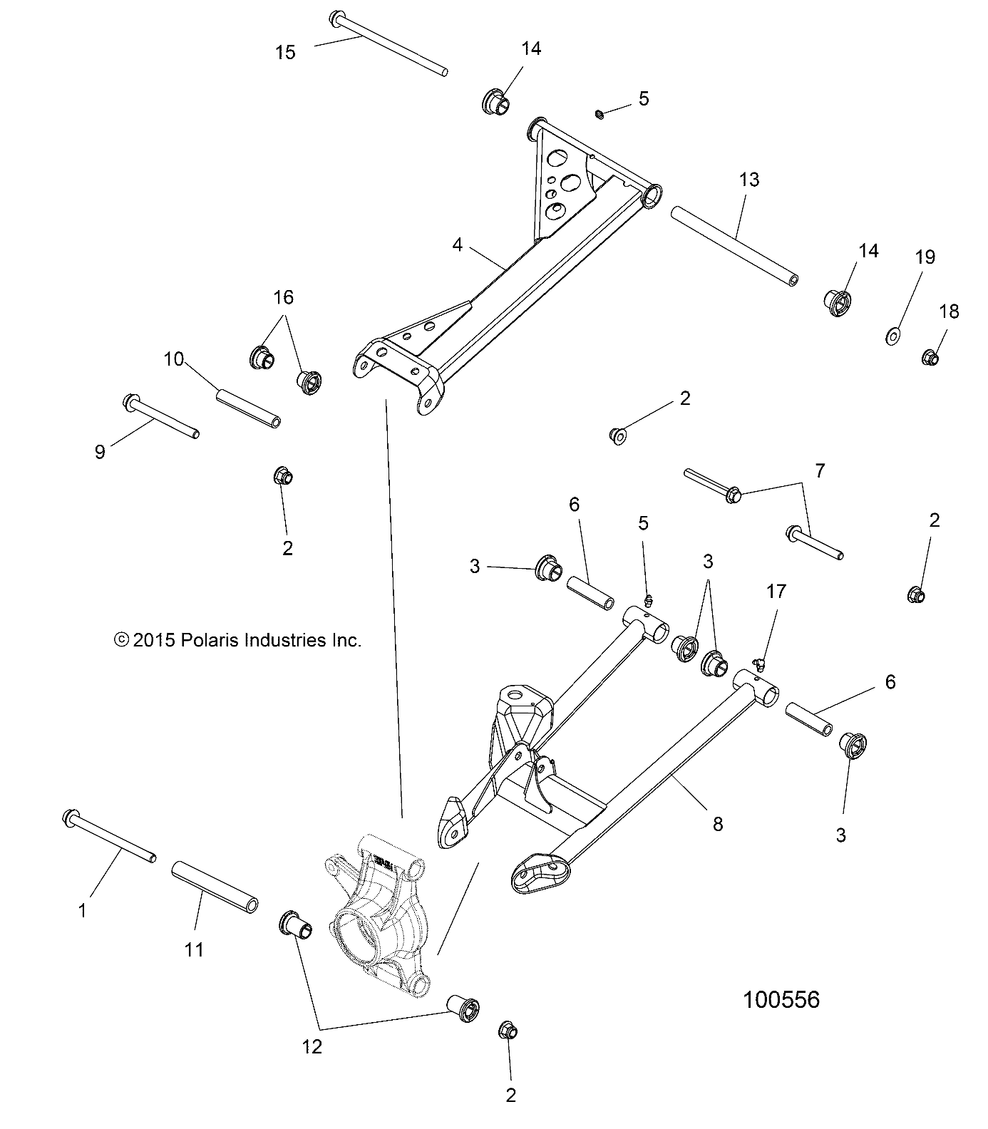 SUSPENSION, REAR - A16SXS95FK