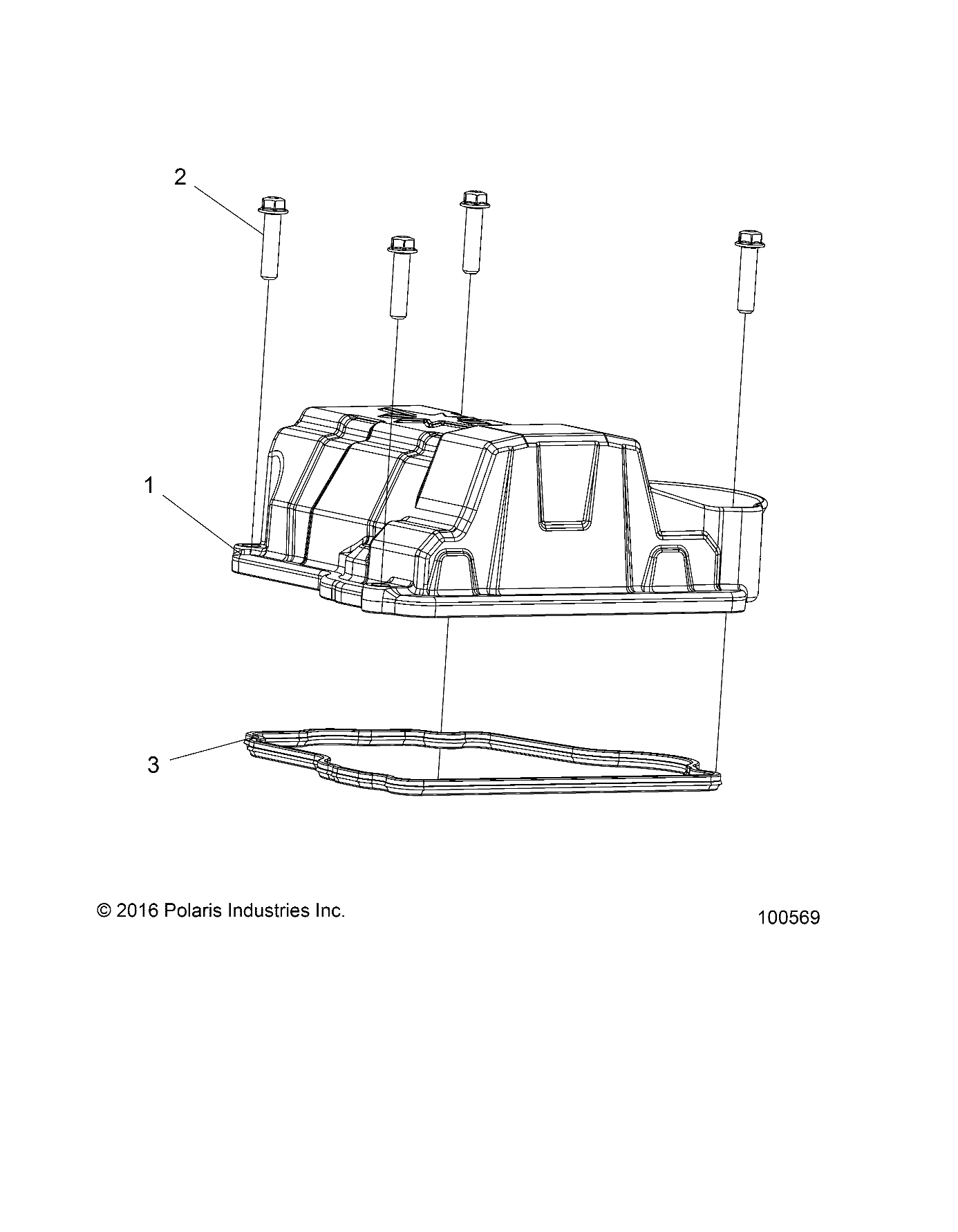 ENGINE, VALVE COVER - A18SEA50B1/B5/SEE50B5/B8/SEG50B8