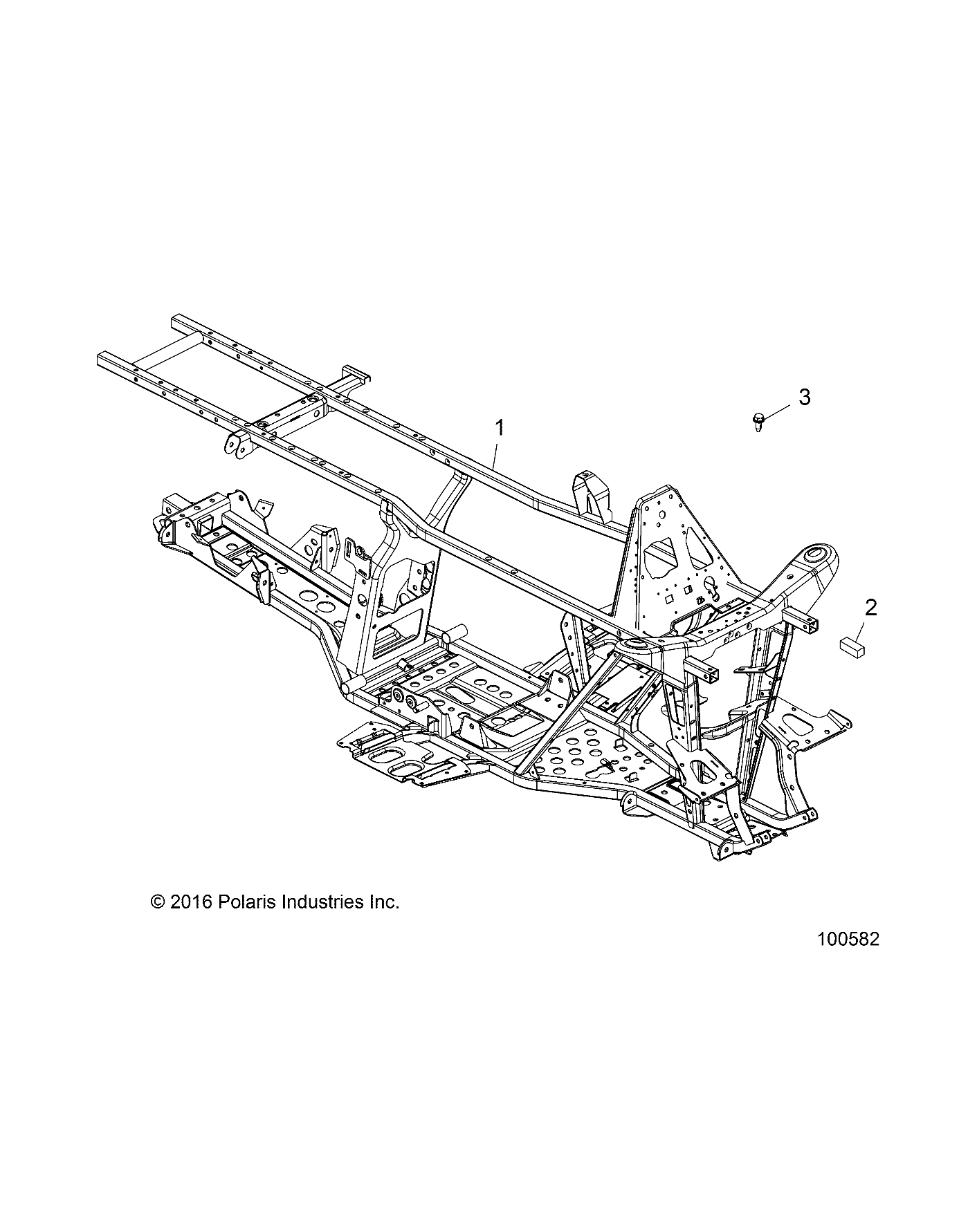 CHASSIS, FRAME - A17SWE57A1 (100582)