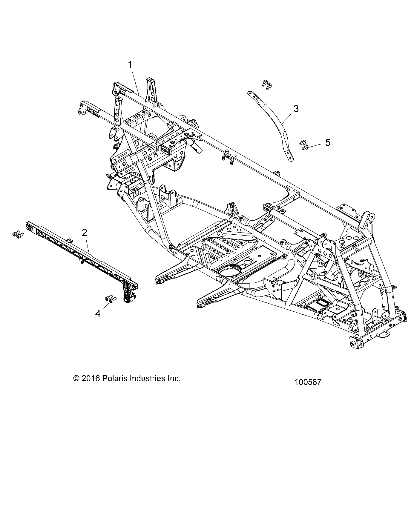 CHASSIS, MAIN FRAME - A17SXM95AM