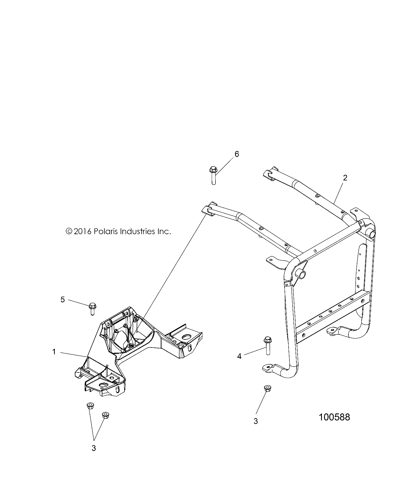 BODY, FRONT BUMPER SUPPORT - A18SXN85A8