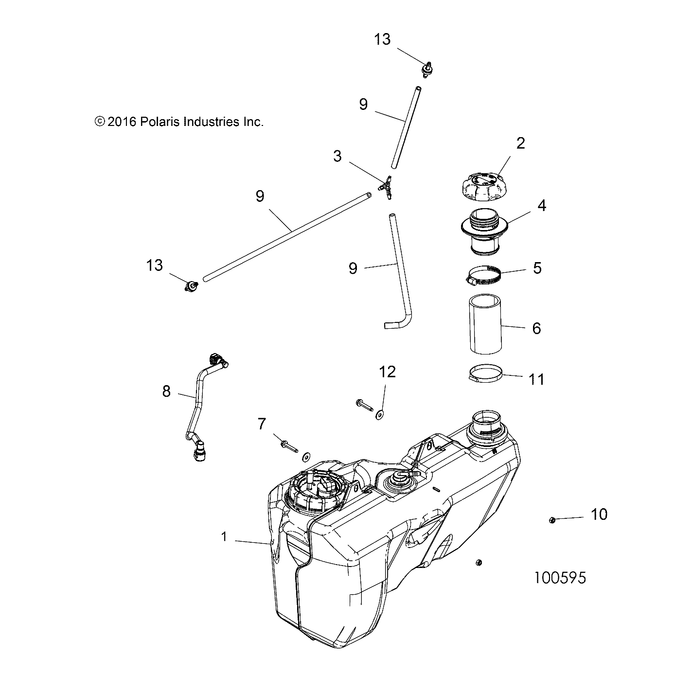 BODY, FUEL TANK - A17SXN85A5