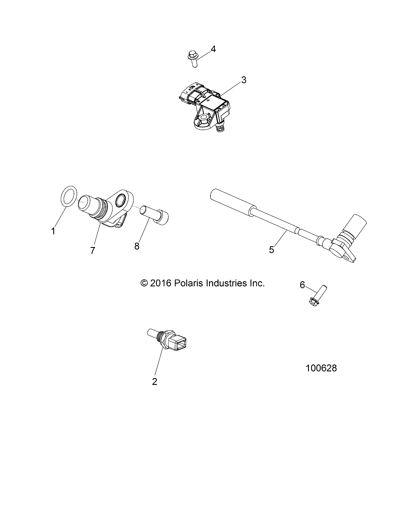 ELECTRICAL, SENSORS - A17DAA50A7 (100628)