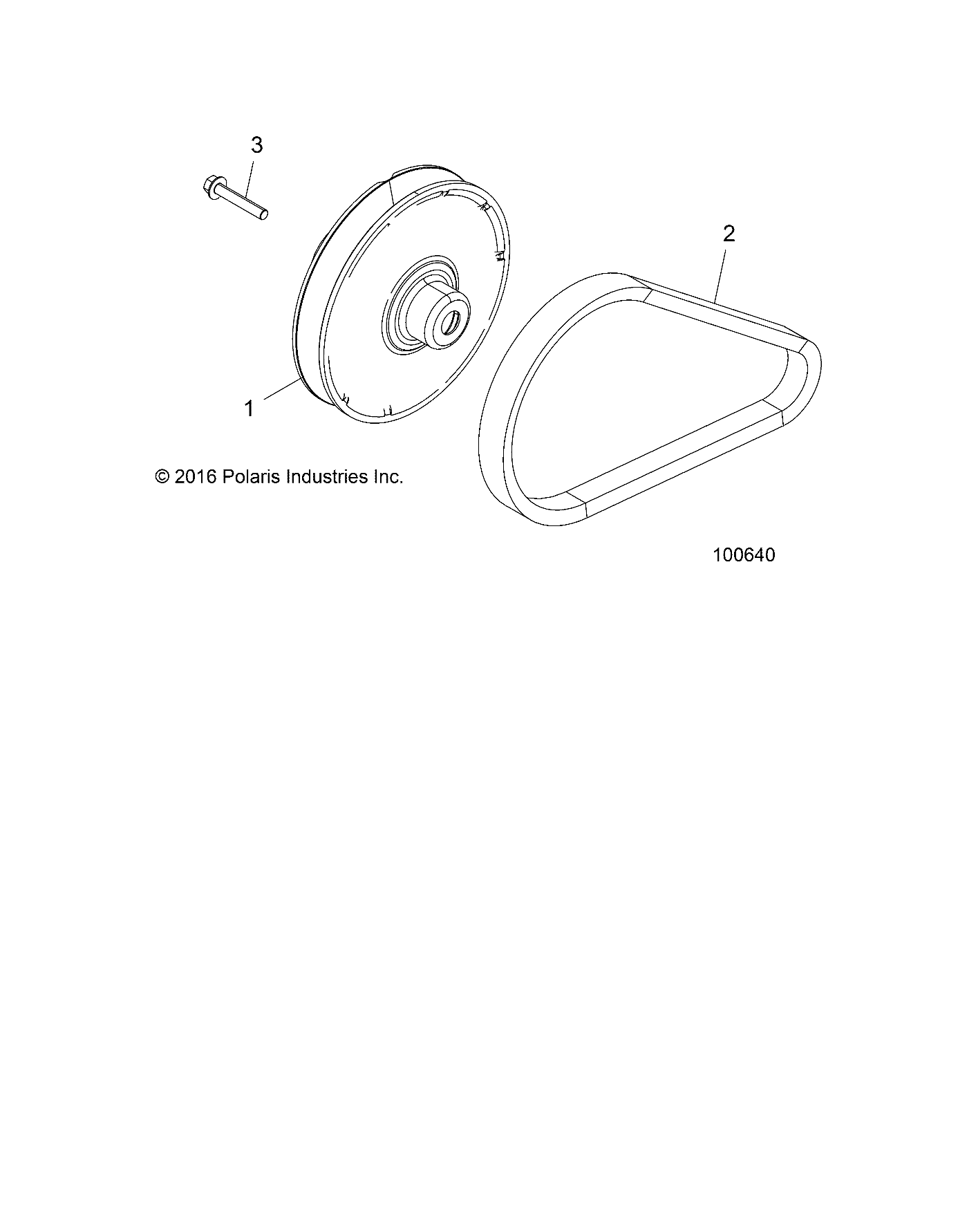 DRIVE TRAIN, CLUTCH, SECONDARY - A18DCE87BB (100640)