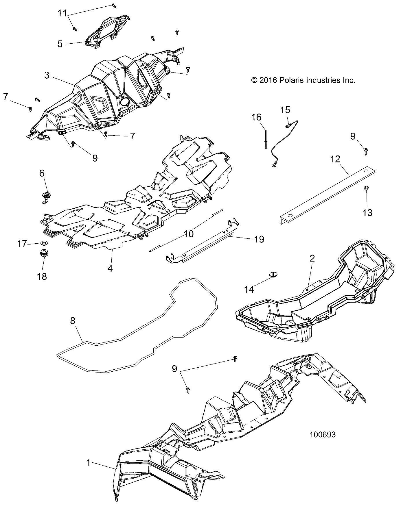 BODY, HOOD AND FRONT BODY WORK - A17DAE57AM (100693)