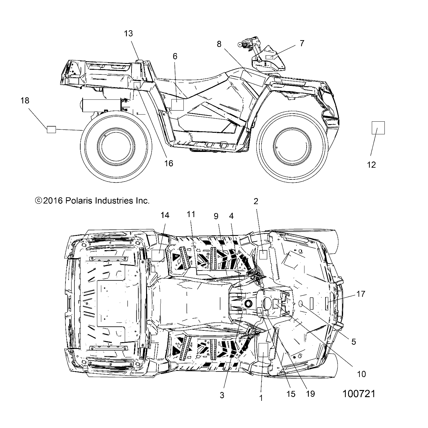 BODY, DECALS - A19SWS57C1/C2 (100721)