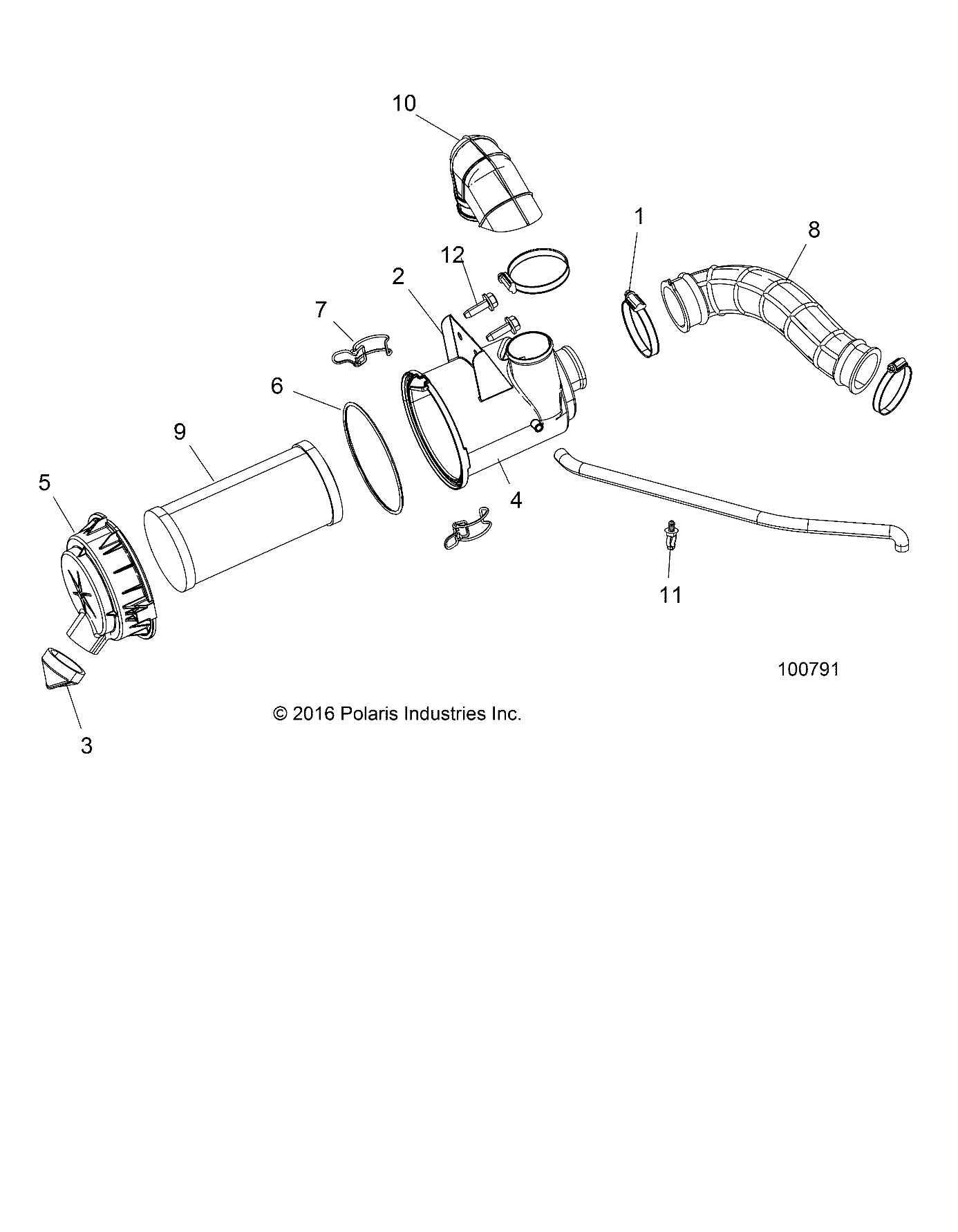 ENGINE, AIR INTAKE SYSTEM - A19HZA15N1/N7 (100791)