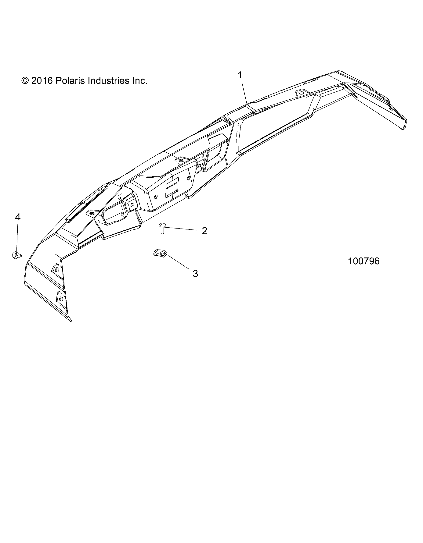 BODY, BUMPER, REAR - A18HAA15B7/B2 (100796)