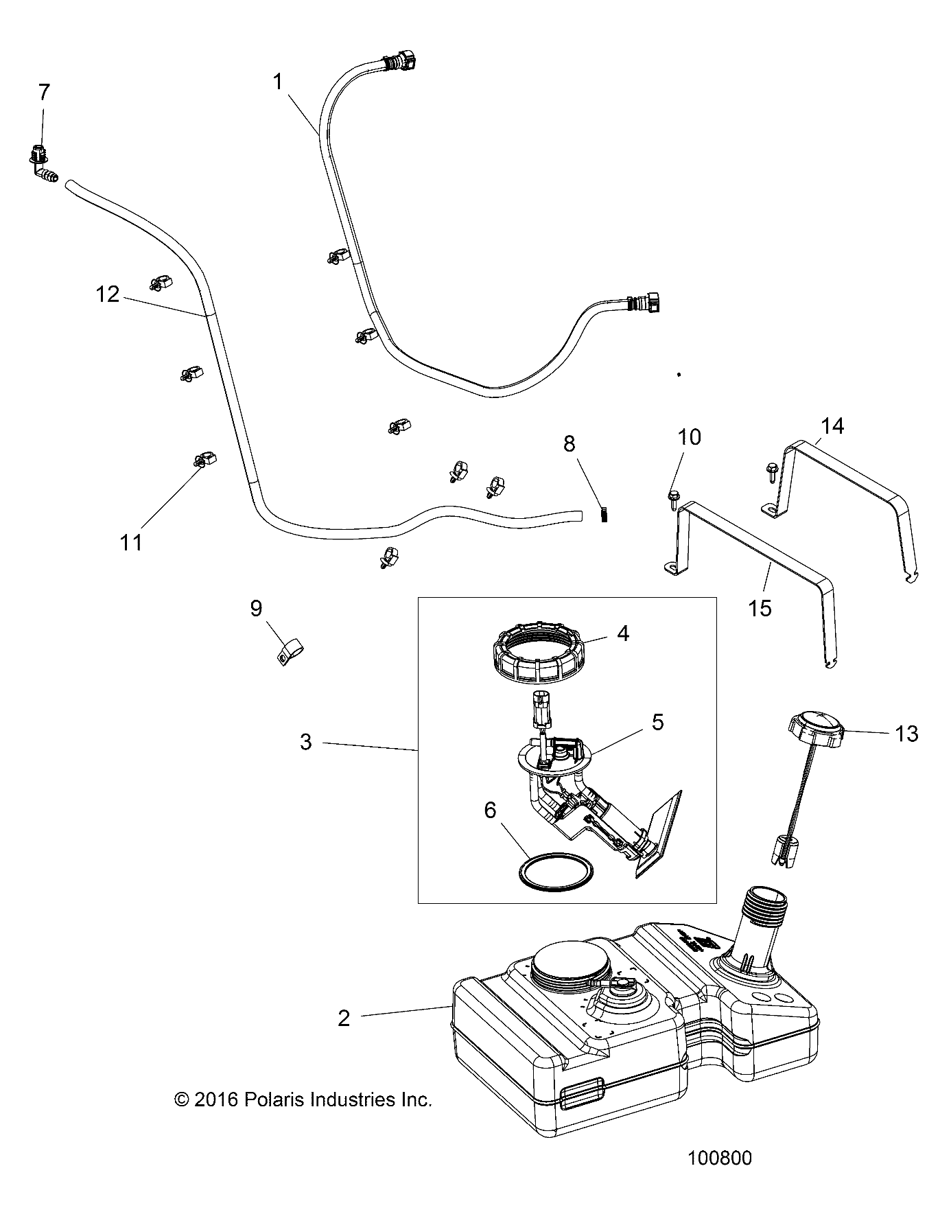 BODY, FUEL TANK - A17HAA15N7 (100800)