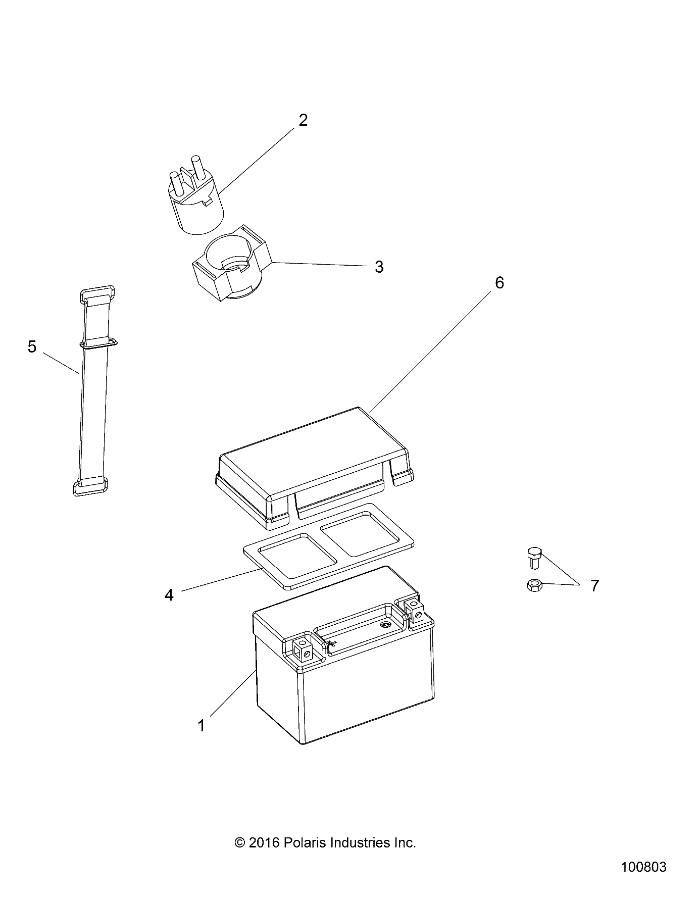 ELECTRICAL, BATTERY - A17HAA15N7 (100803)