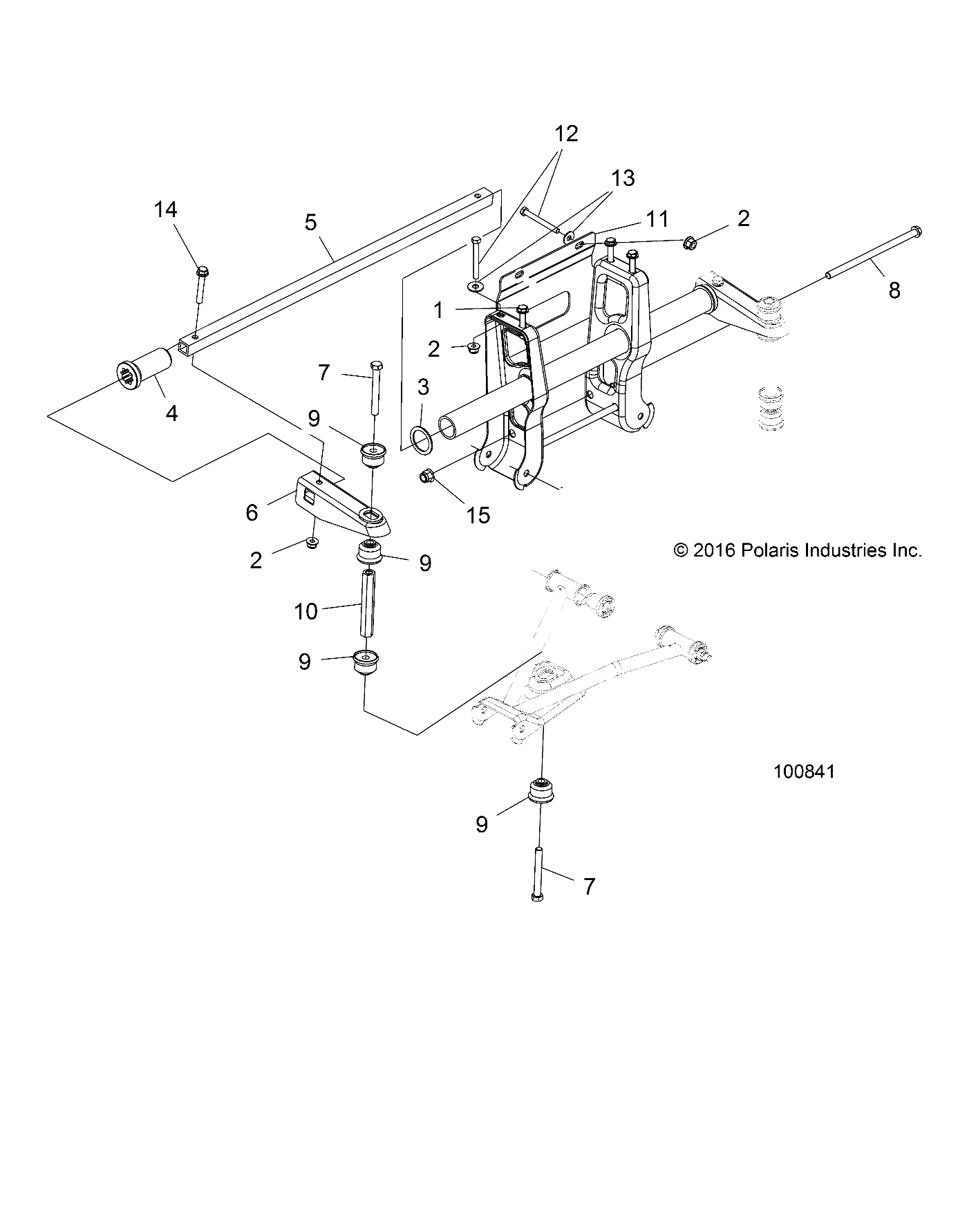 SUSPENSION, TORSION BAR - A18S6E57F1