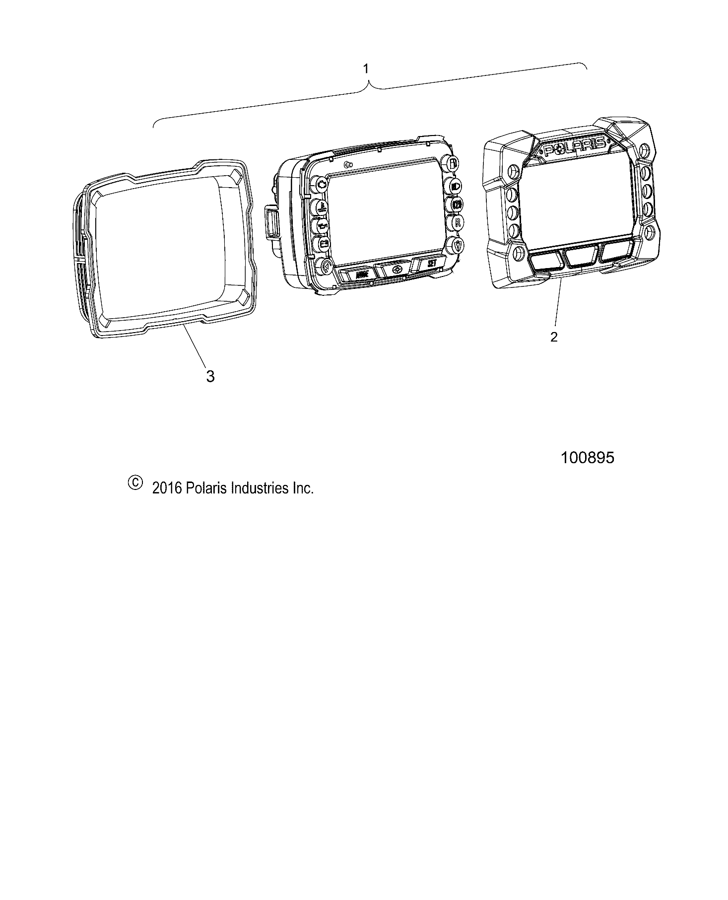 ELECTRICAL, GAUGES and INDICATORS - A19SHS57CP (100895)