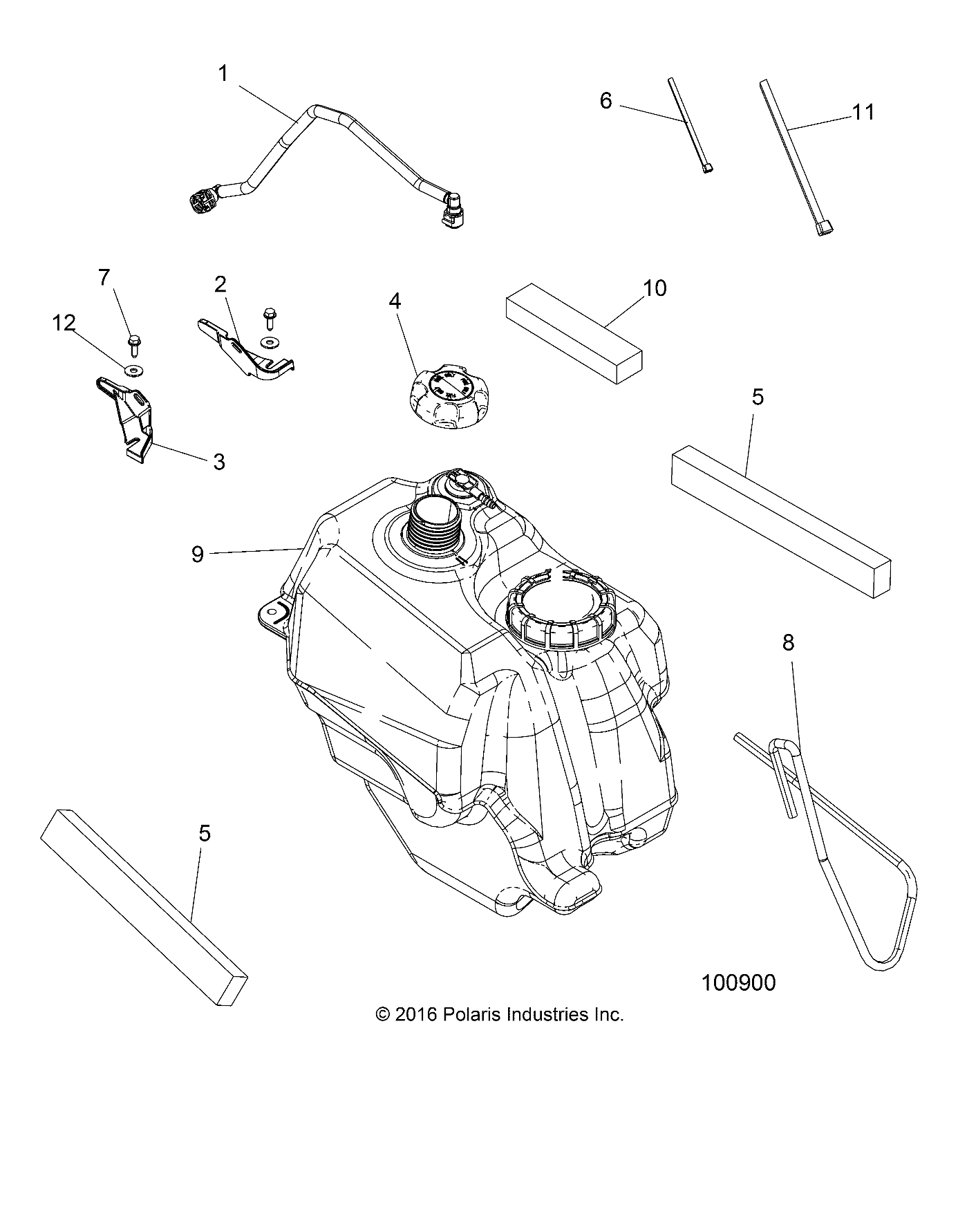 BODY, FUEL TANK ASM. - A17SEA57N1/EE57N1/NL