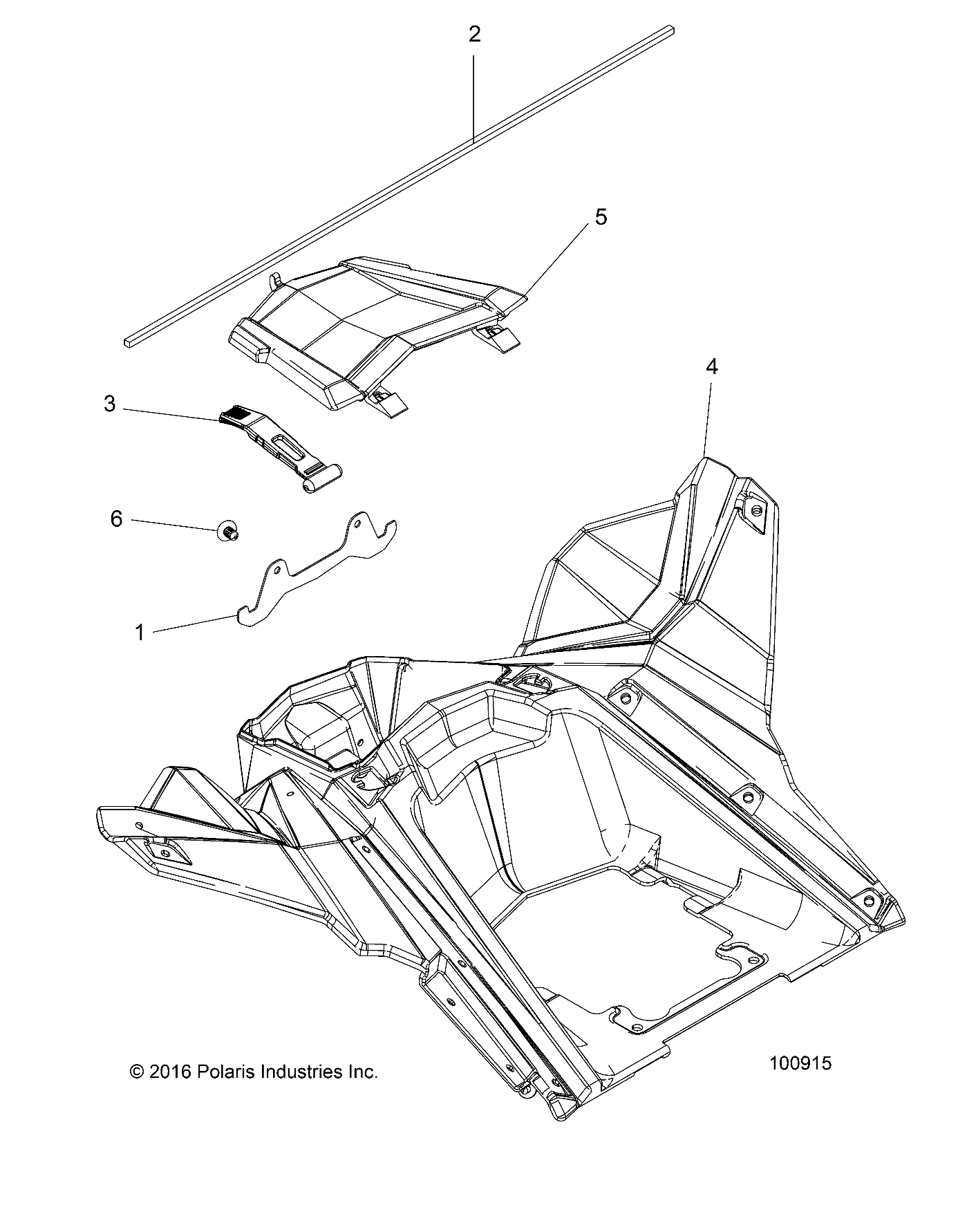 BODY, STORAGE, REAR - A17SVE95AM